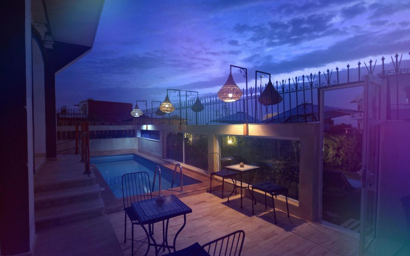 Blue Wave Lodge Agadir n'Ait Sa Dış mekan fotoğraf